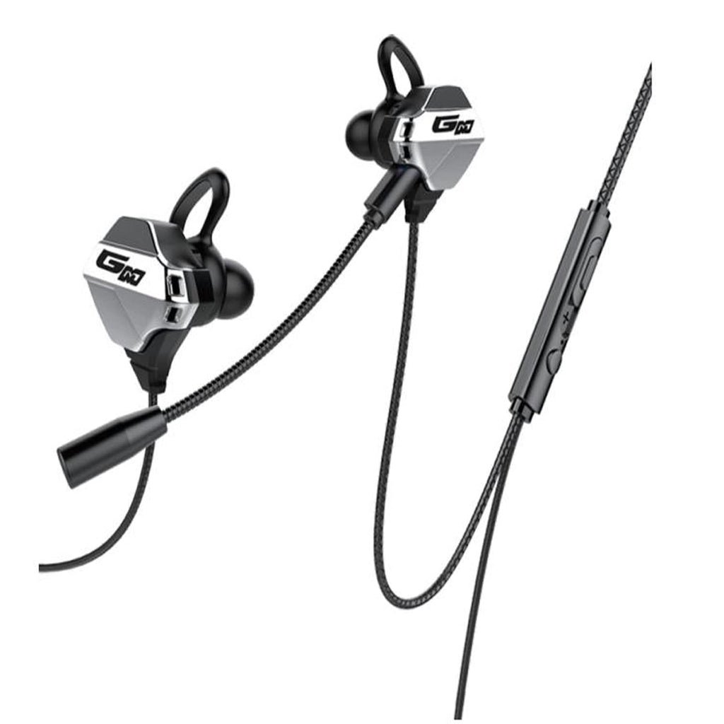 Tskf Wired Gaming Earphones with Mic, In-Ear Headphones for Mobile, PC, PS5, Xbox & Switch