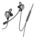 Tskf Wired Gaming Earphones with Mic, In-Ear Headphones for Mobile, PC, PS5, Xbox & Switch