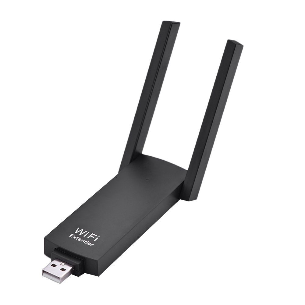 300Mbps Dual-Band WiFi Range Extender with Dual Antennas – Portable Wireless Signal Booster