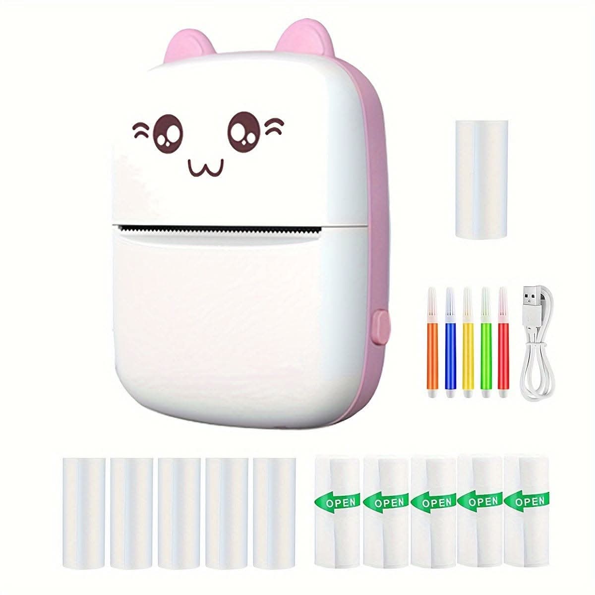Bluetooth Mini Pocket Printer for Photos & Receipts
