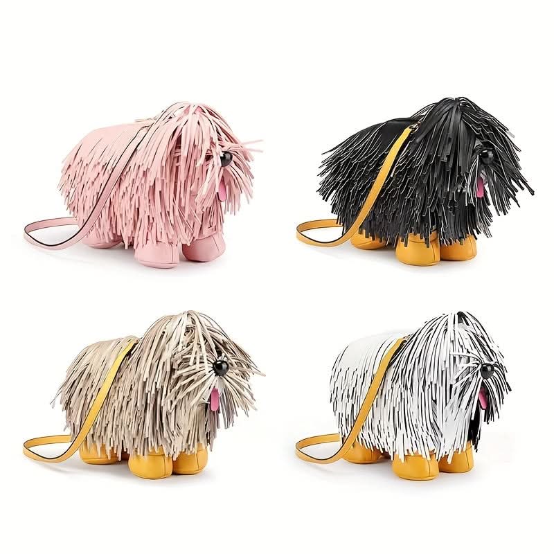 Women's Dog Bag – Soft Faux Leather Crossbody Shoulder Bag