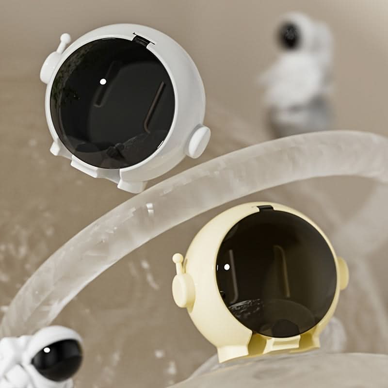 Wall-Mounted Astronaut Electric Toothbrush Holder