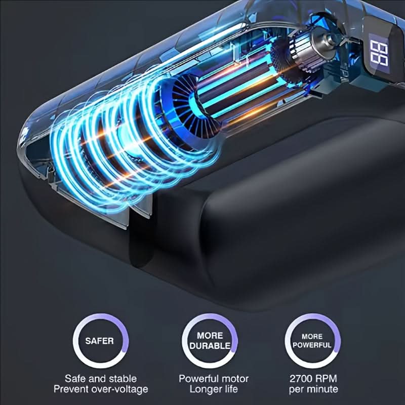 Upgraded Handheld Massage Ring – 5 Modes & Frequencies for Muscle Relaxation