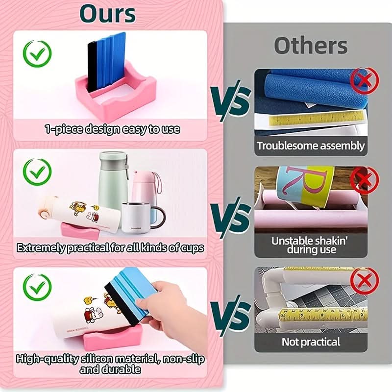 Magnetic Nail Display Holder - Reusable Putty for Nail Art
