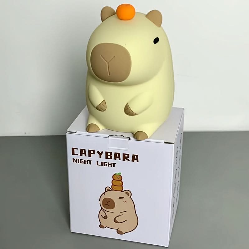 Cute Cartoon Capybara Night Lamp