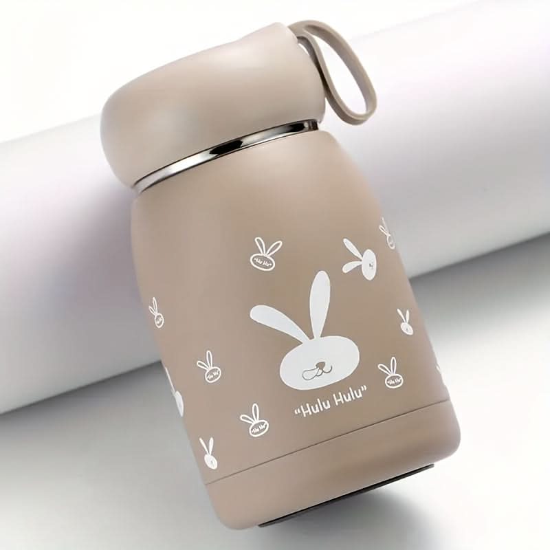 Cute Insulated Stainless Steel Water Bottle – Rabbit Belly Design