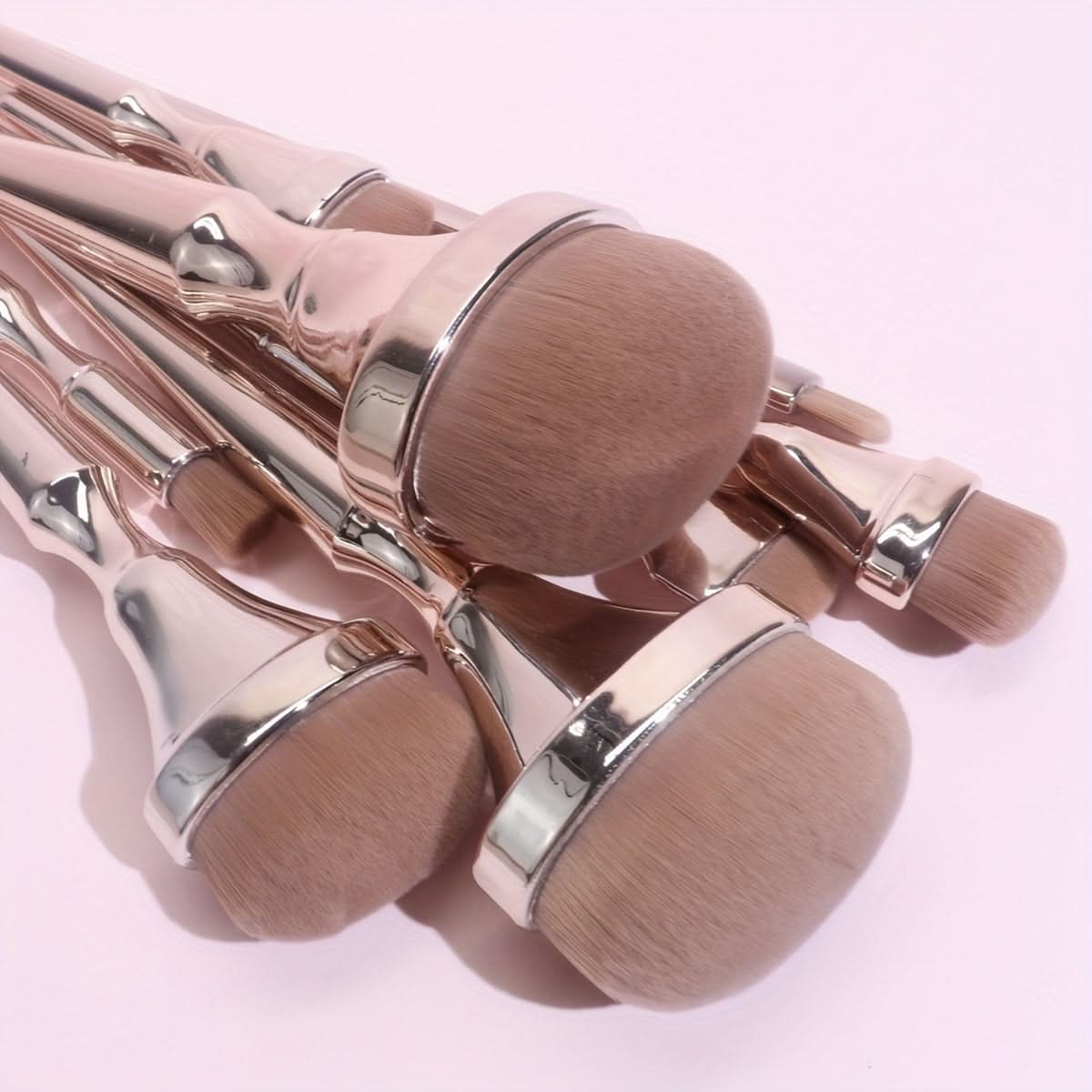 Professional Makeup Brush Set with Sponge - Complete Foundation Kit