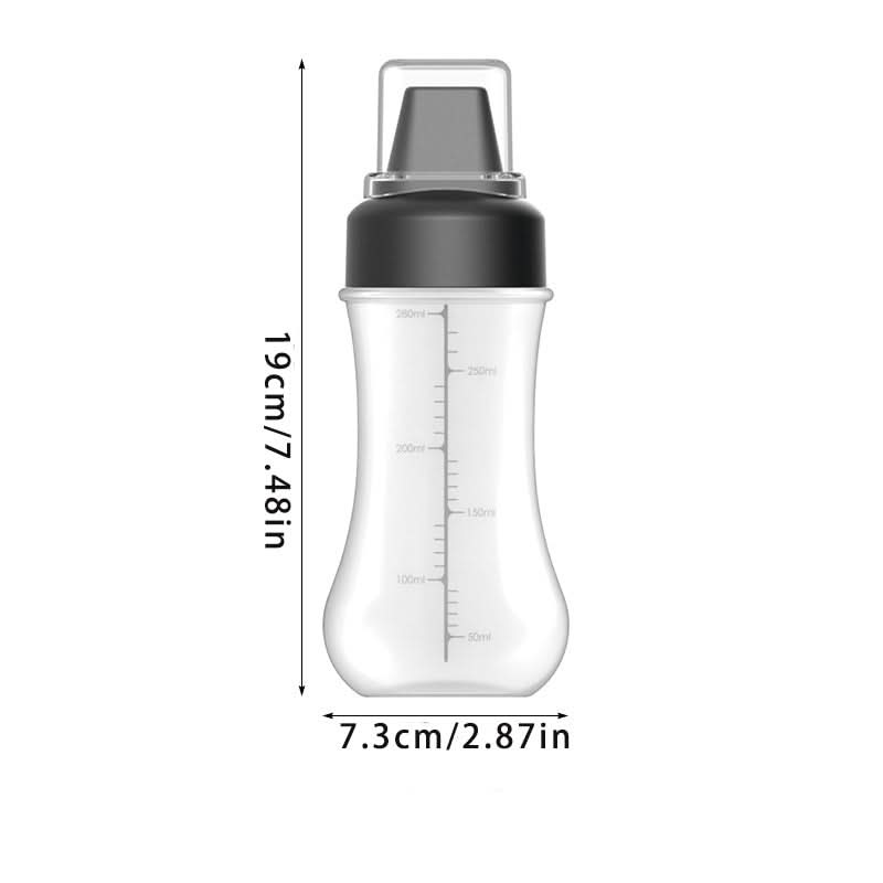 Leakproof Squeeze Sauce Bottles - Refillable Condiment Dispensers