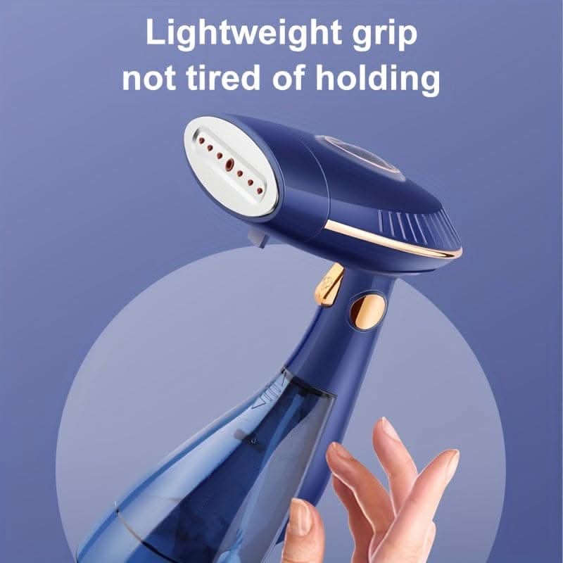 Portable 1500W Garment Steamer - Quick Wrinkle Removal & Travel-Ready