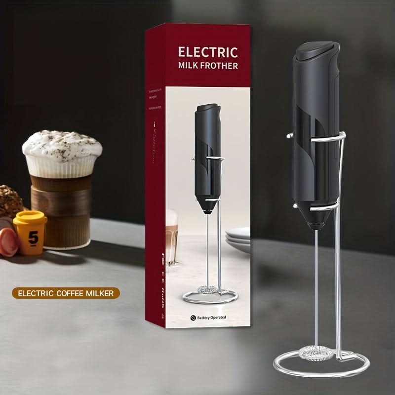 Deluxe Stainless Steel Handheld Milk Frother