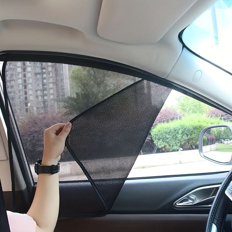 Magnetic Car Window Sunshades – UV Blocker Panels