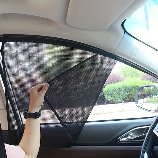Magnetic Car Window Sunshades – UV Blocker Panels