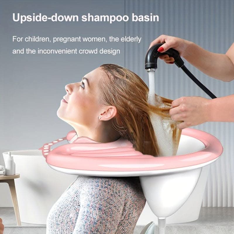 3-Piece Upward Shampoo Basin Set for Adults