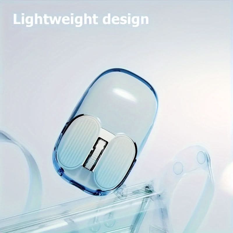 Transparent Wireless Mouse – 2.4G & Bluetooth