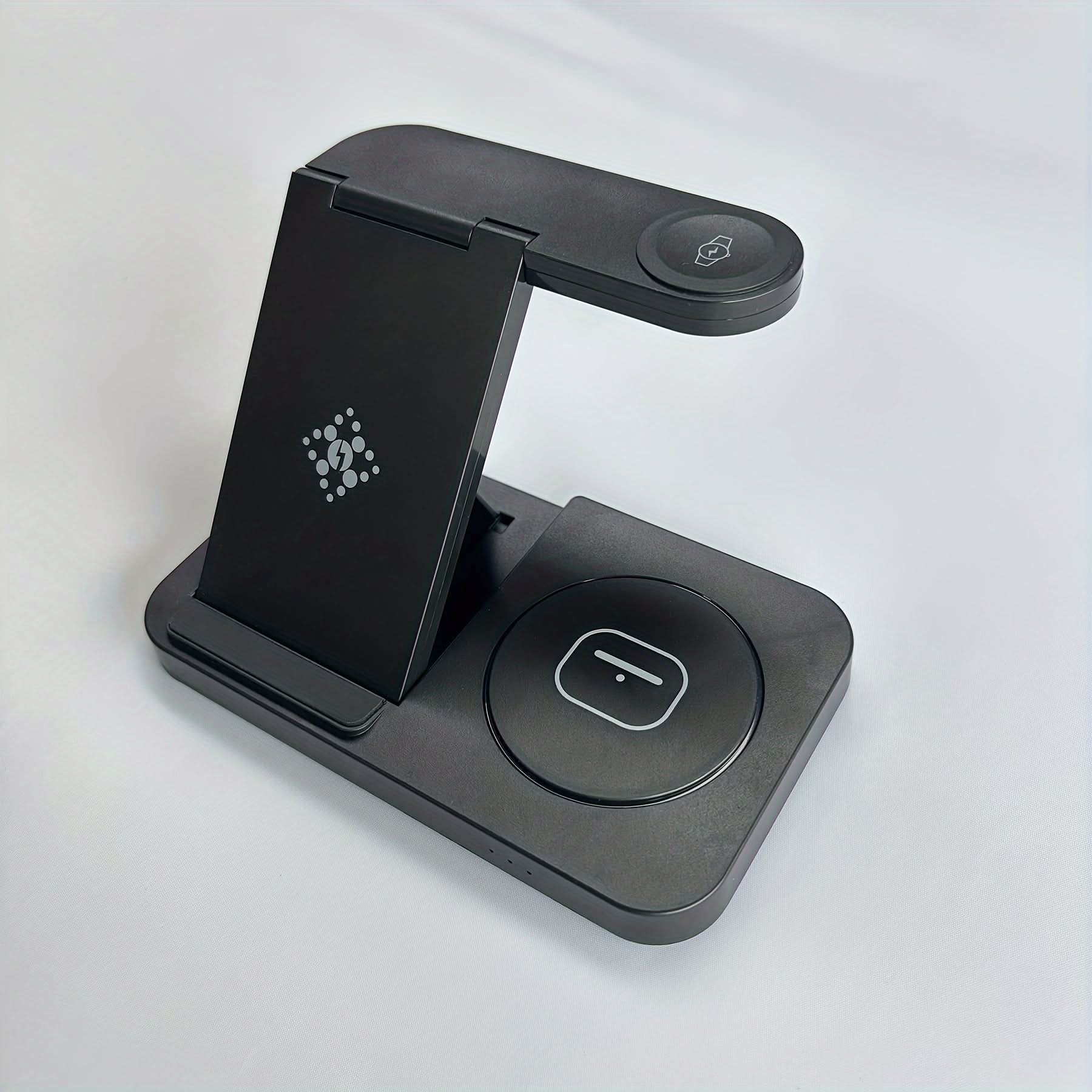 4-in-1 Foldable Wireless Charging Station for Samsung Devices