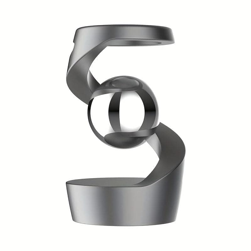 Metal Kinetic Desk Sculpture – Rotating Balance Art for Office & Home Decor