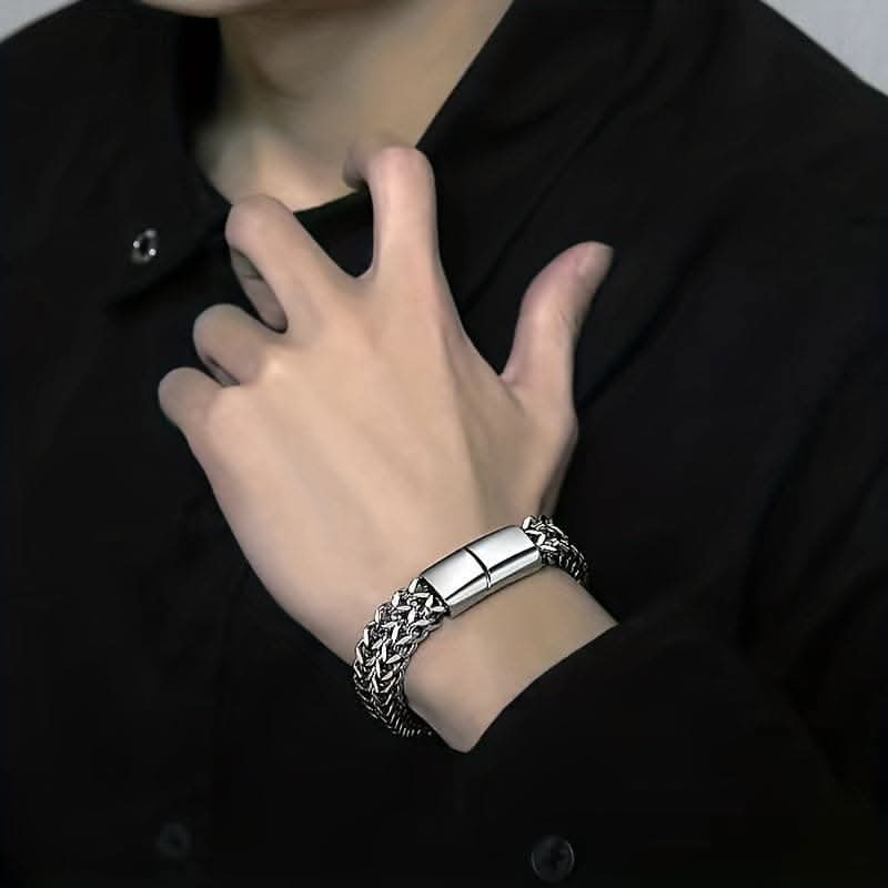 Premium Stainless Steel Braided Bracelet