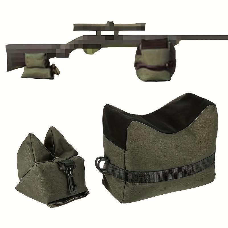 Adjustable Waterproof Rifle Rest Bag – Durable Shooting Sandbag Support