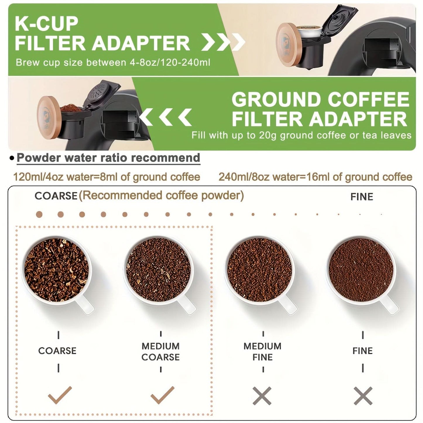 Compact Single Serve Travel Coffee Maker