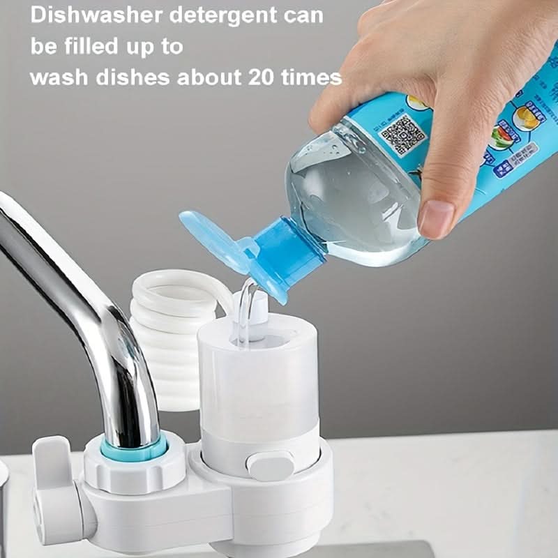 Dual-Function Pet Faucet Foamer Dispenser