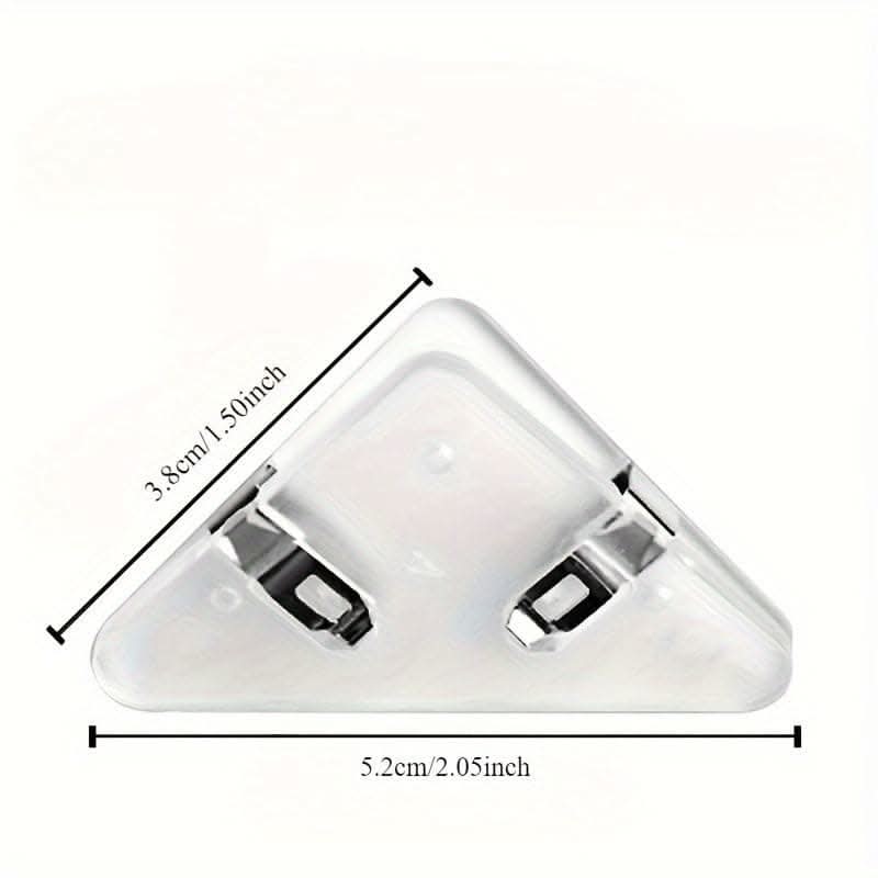 10-Pack Multi-Color Triangle Binders for Document Storage