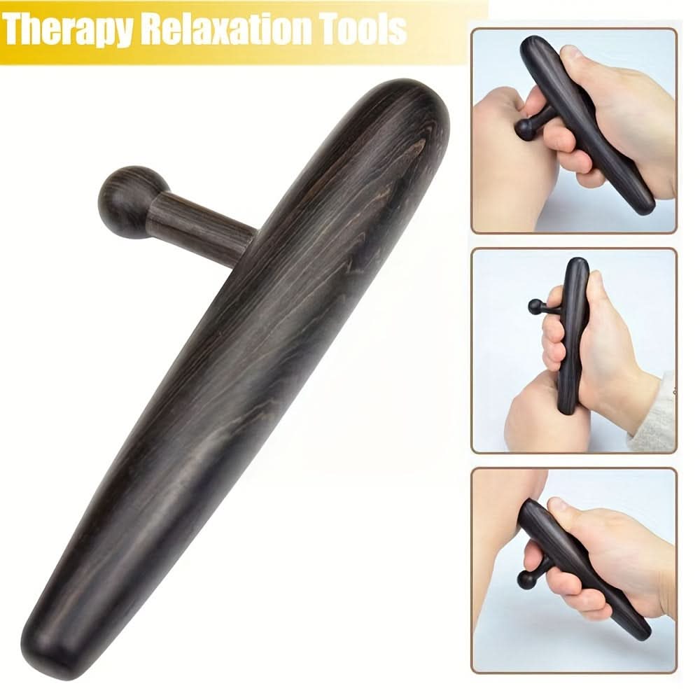 Wooden Trigger Point Massage Stick for Relief
