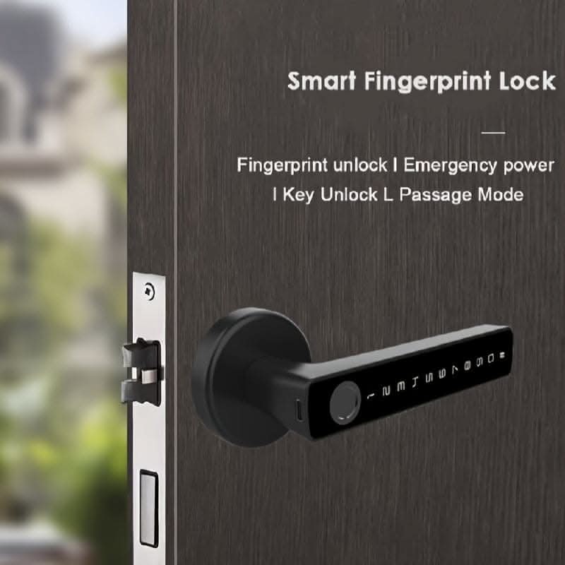 Smart Fingerprint & Mobile-Controlled Electronic Lock