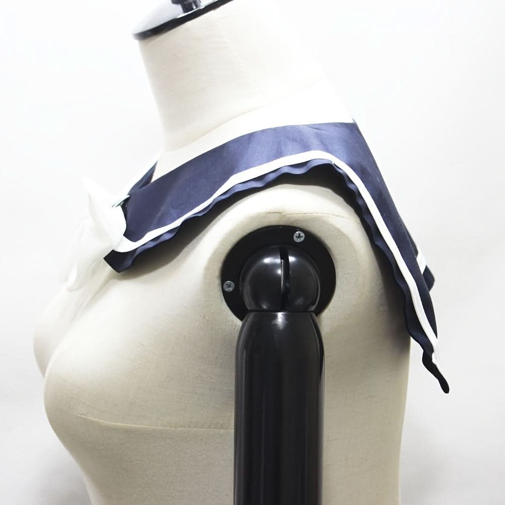 Women's Sailor-Style Detachable Navy Collar