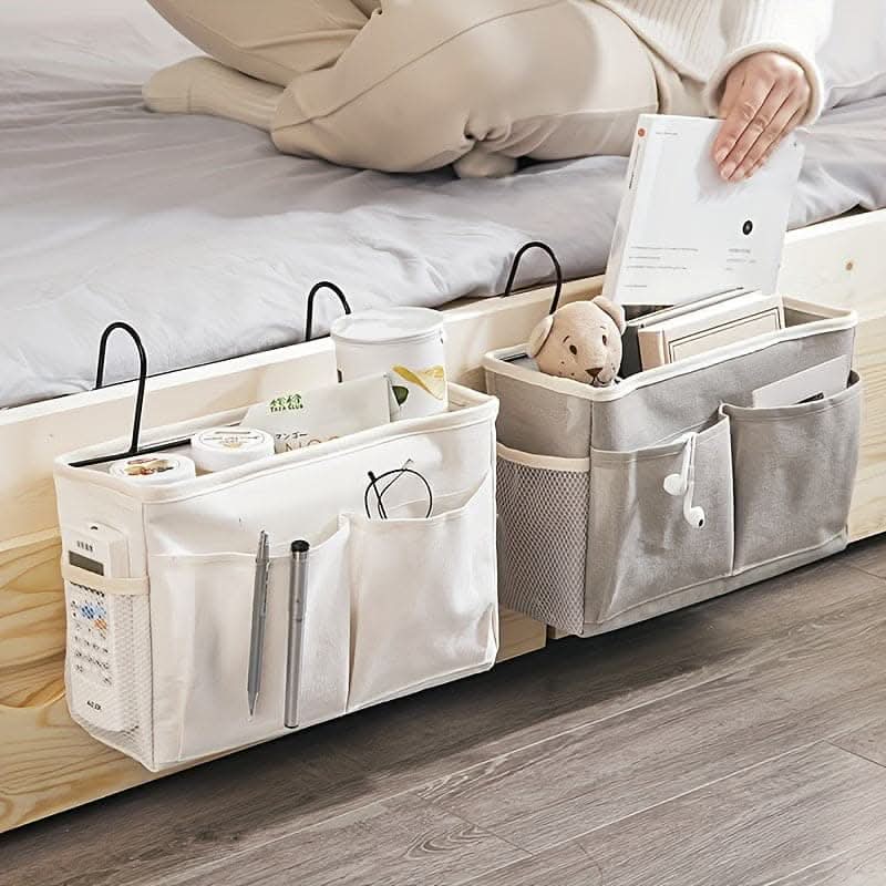 Stylish Cotton Linen Storage Organizer Bag