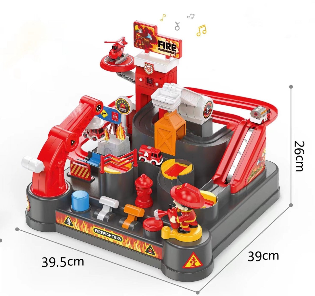 Fire Fighting Vehicle Adventure Playset