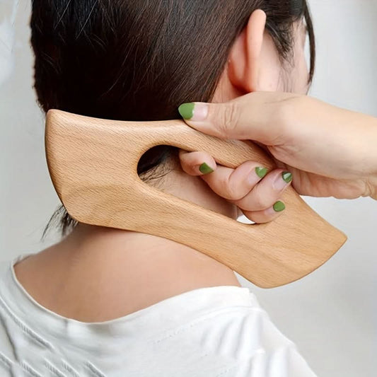 Wooden Gua Sha Tool for Lymphatic Massage