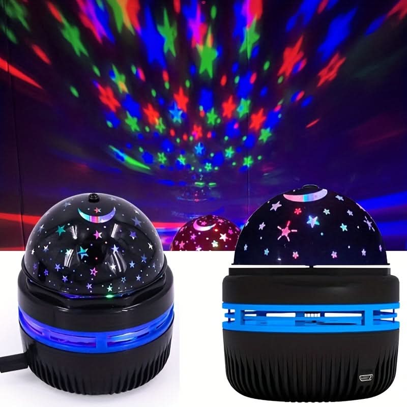 USB-Powered Star Projection Night Light