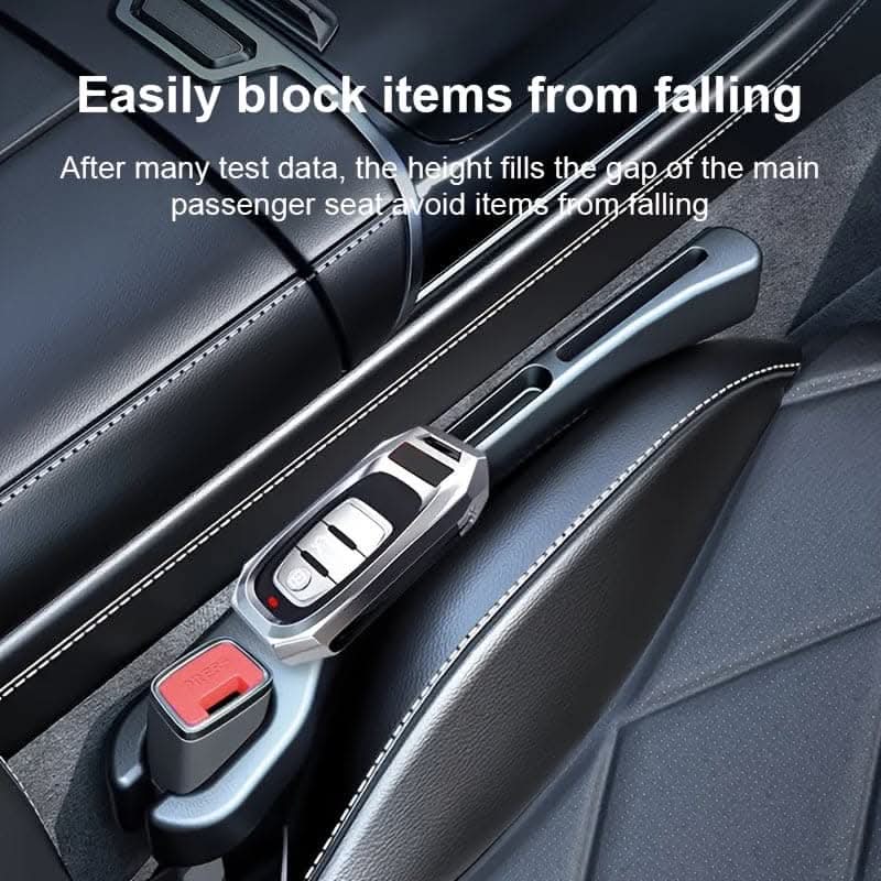 Car Seat Gap Filler & Organizer – Leak-Proof