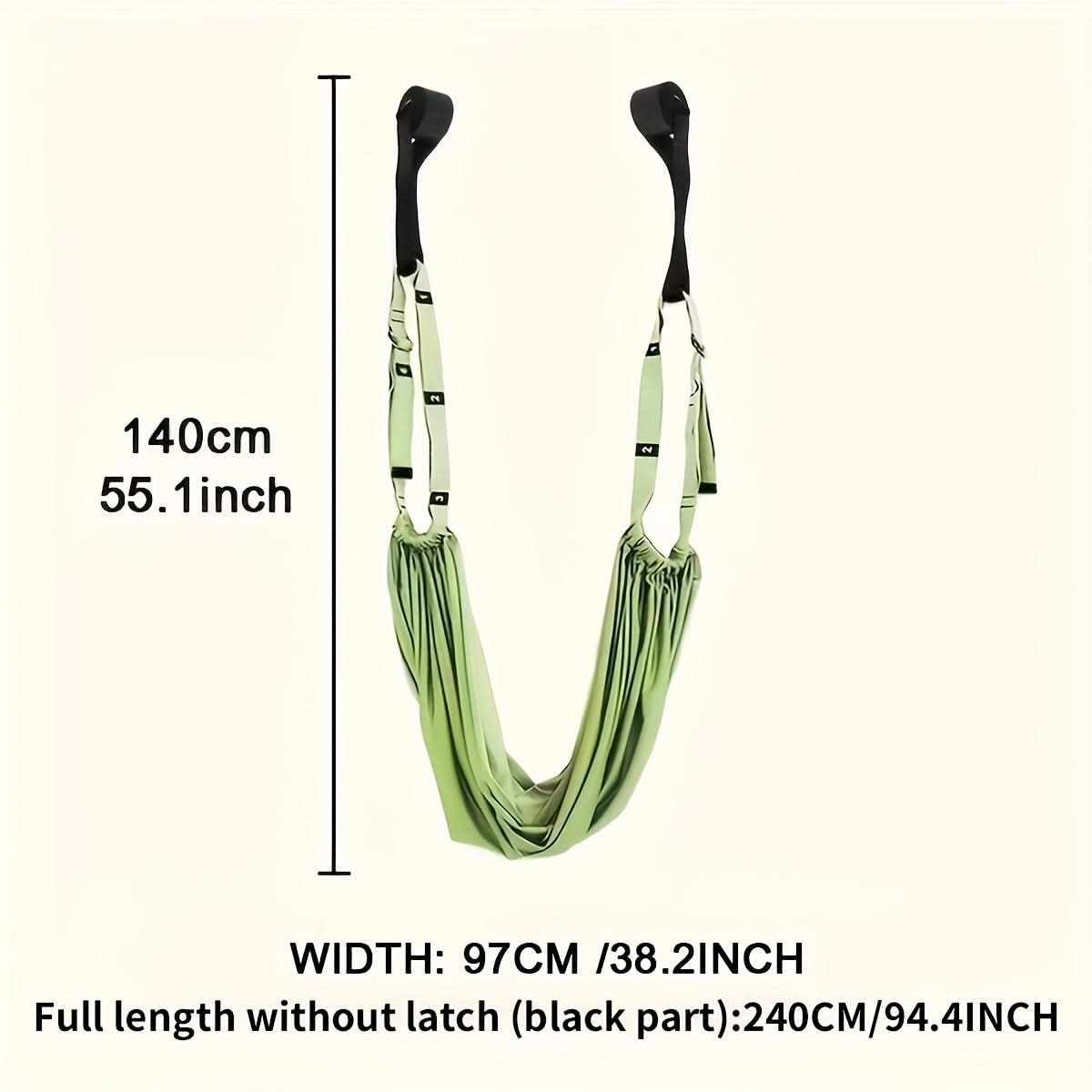 Pro Flex Yoga Stretching Rope - Premium Fitness Training Band