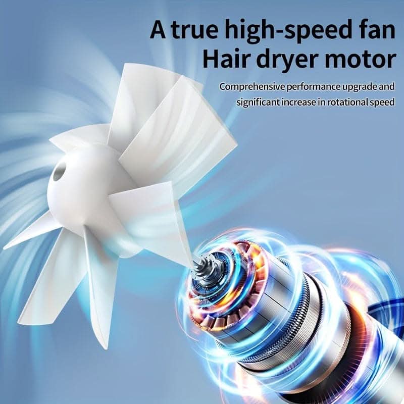 5000mAh Portable Waist Clip Fan – Rechargeable USB Fan with Flashlight