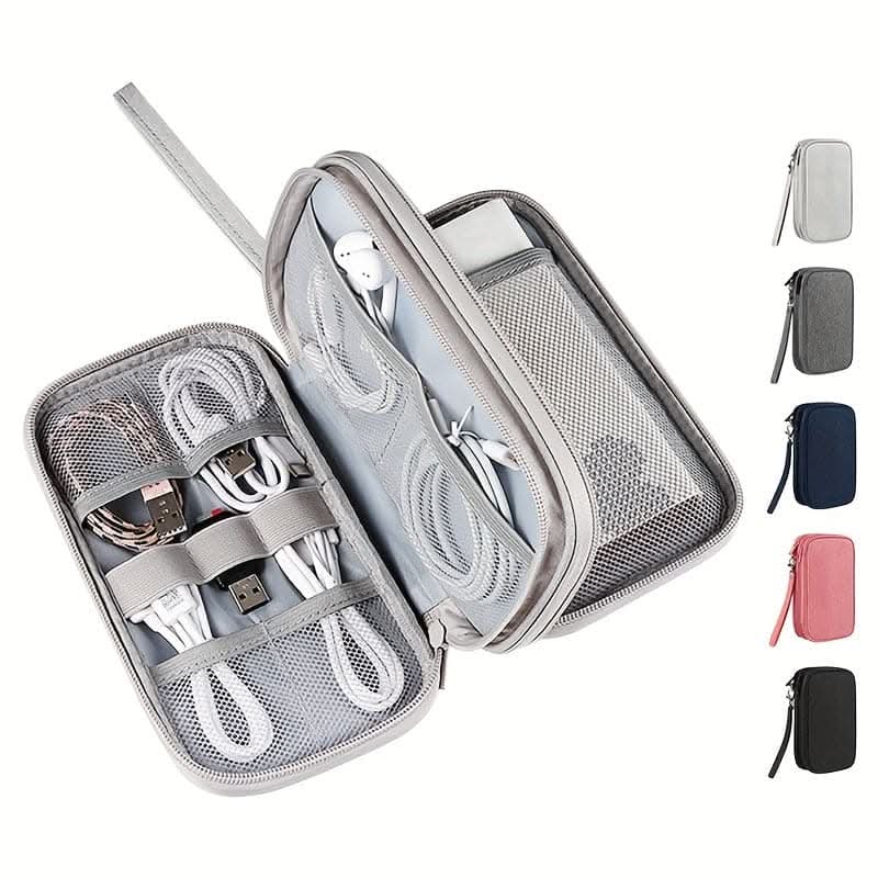 Compact Gadget Organizer Bag for Travel