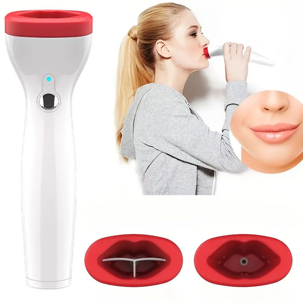 USB Rechargeable Automatic Lip Plumper, Electric Portable Lip Enhancer Device