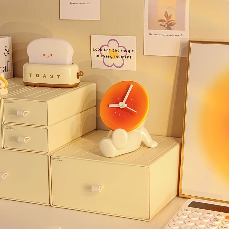 Sunset Projection Clock – LED Ambient Light Desk & Home Décor