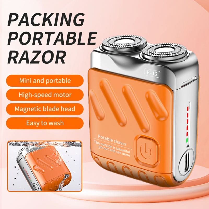 Rechargeable Wet & Dry Electric Shaver – Alloy Body