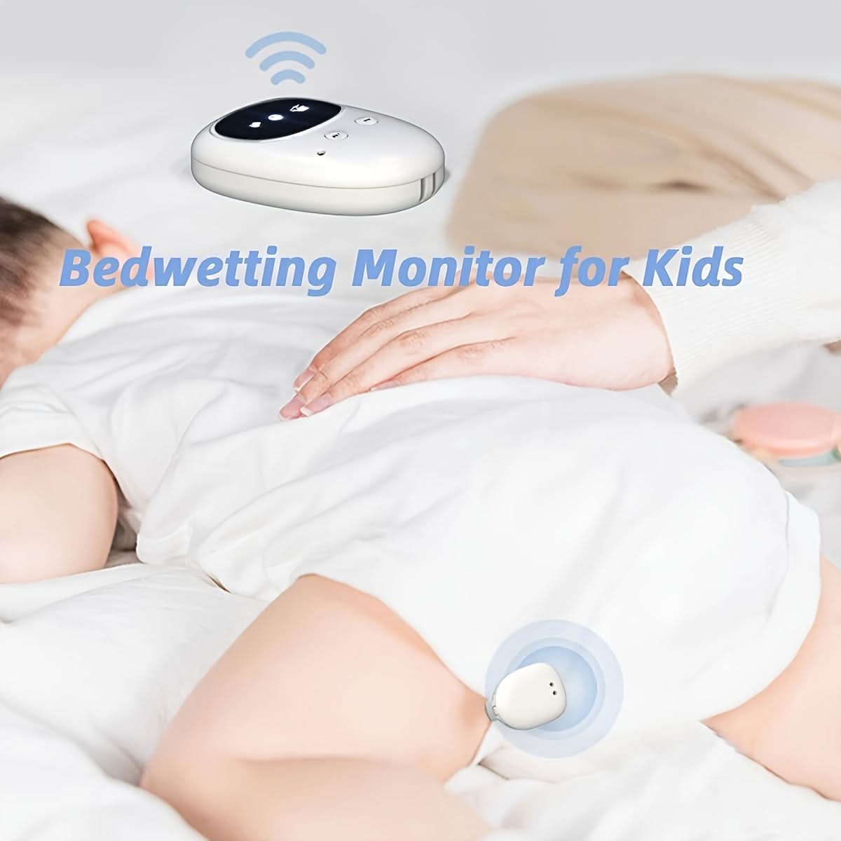 Baby Diaper Moisture Monitoring Device, Wireless USB Charging