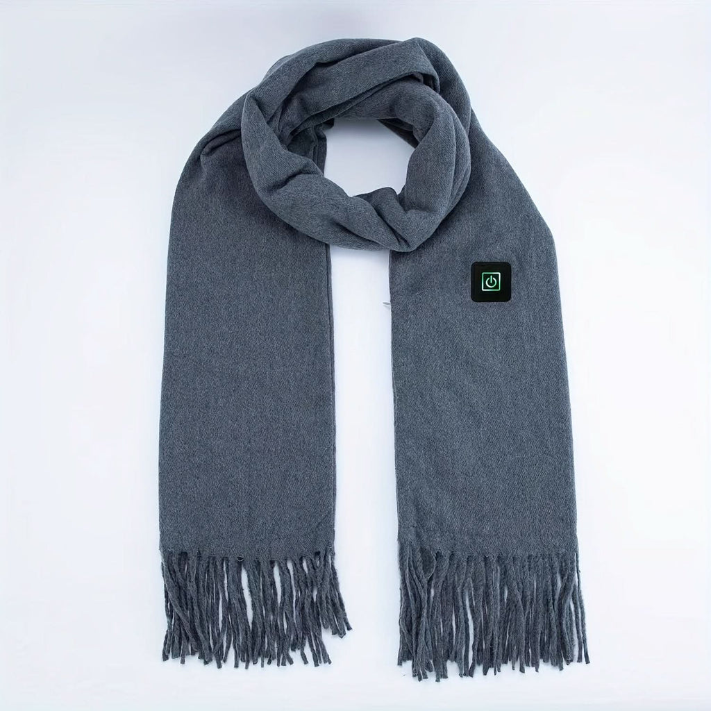 USB Heated Scarf for Women - 3 Adjustable Heat Levels