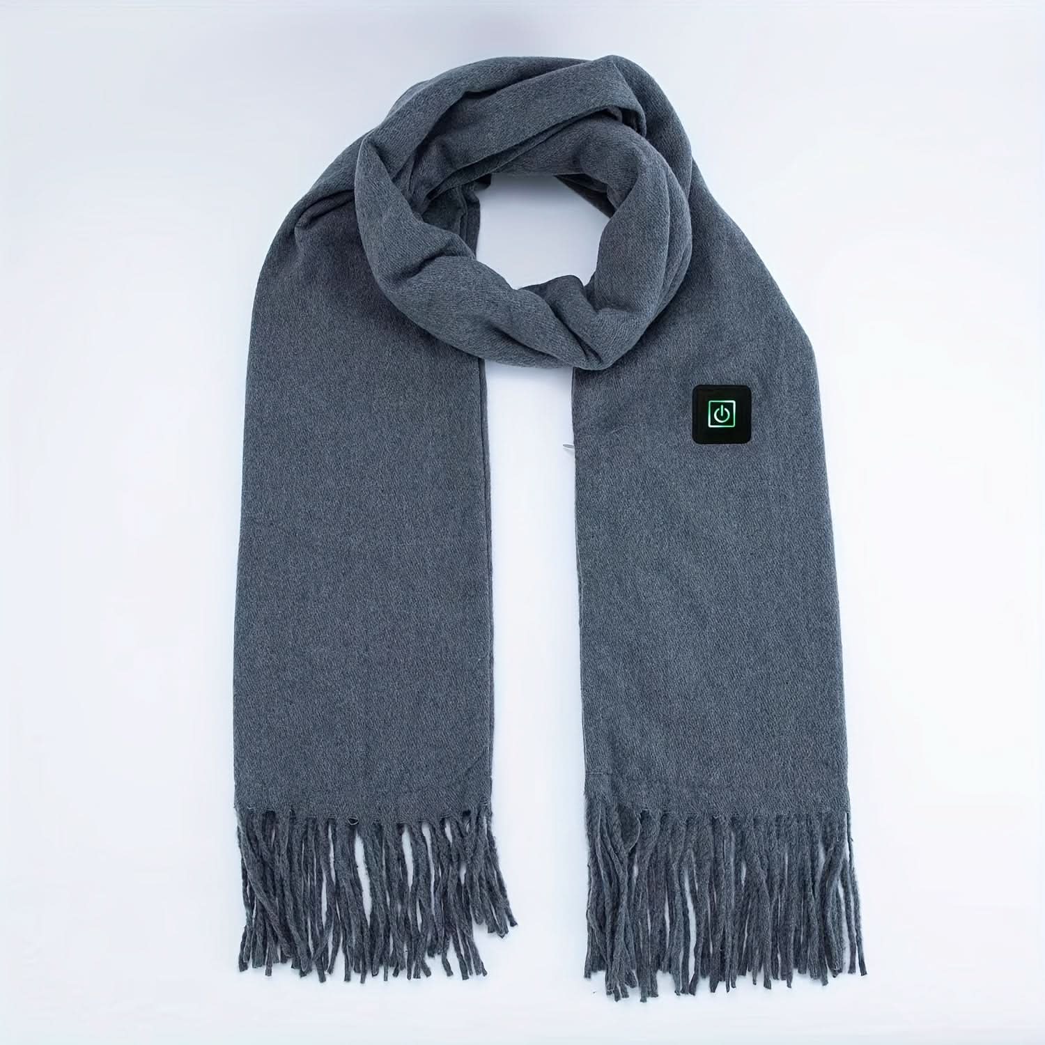 USB Heated Scarf for Women - 3 Adjustable Heat Levels