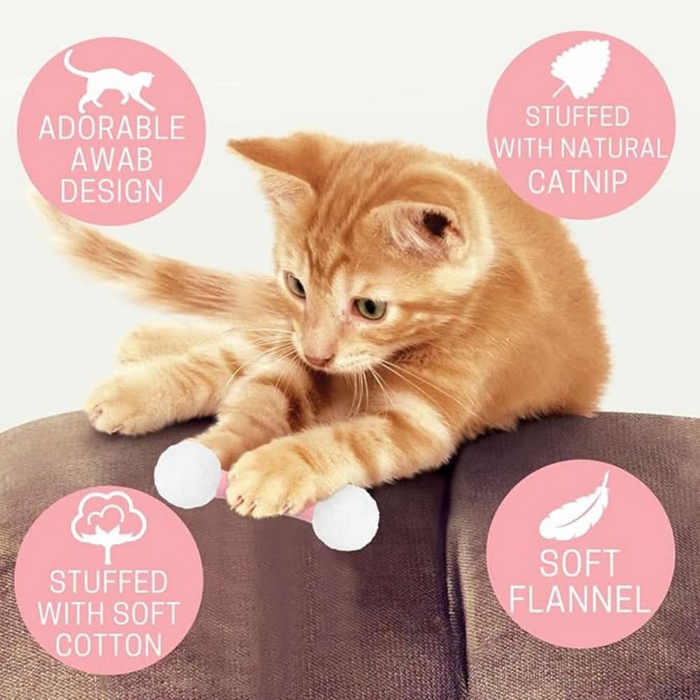 Set of 6 Interactive Toys for Indoor Cats