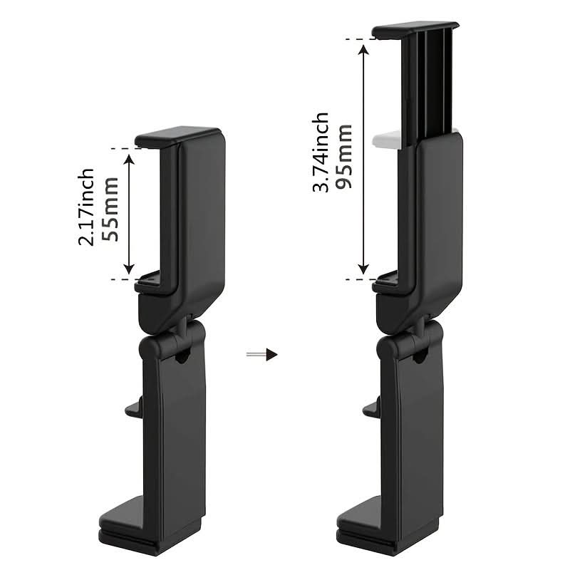 Portable Airplane Phone Holder – Adjustable Rotatable Travel Stand for Train