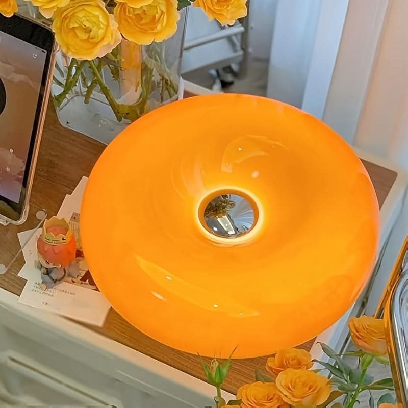 Orange Donut Touch Desk Lamp, USB Powered