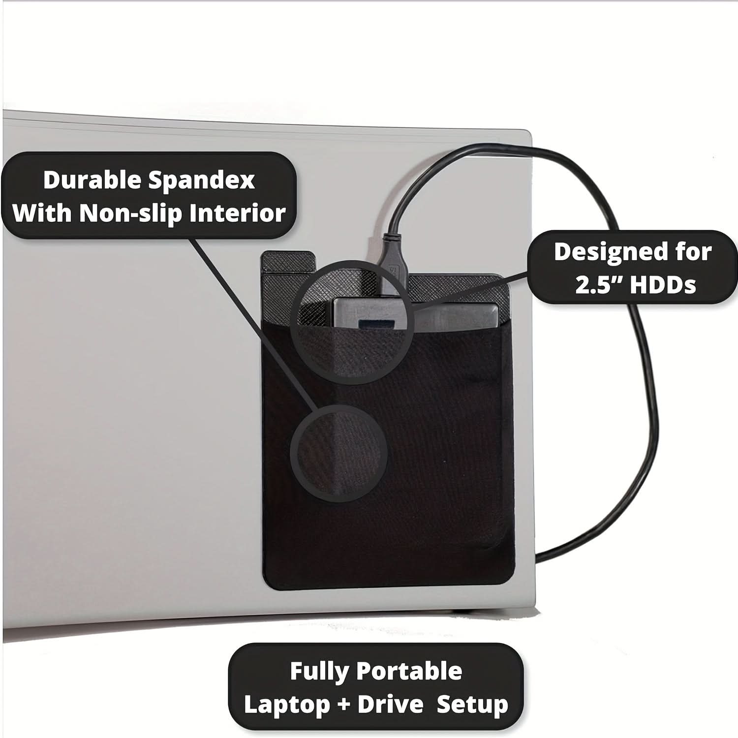 Stretchable Lycra Mouse Pouch & Organizer