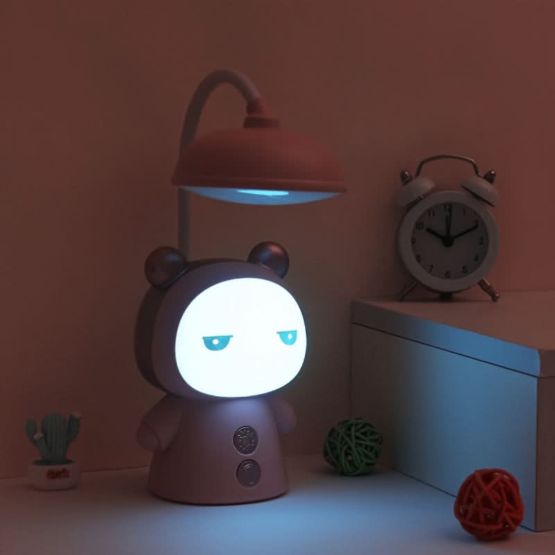 Adorable Doll Table Lamp – Foldable, USB Rechargeable, Dimmable Light