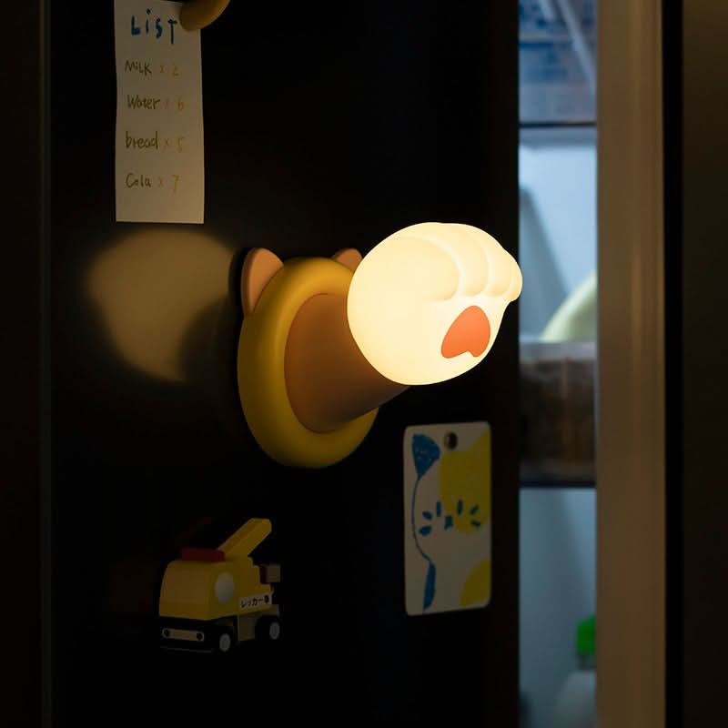 Rechargeable Pink Cat Paw Touch Sensor Lamp