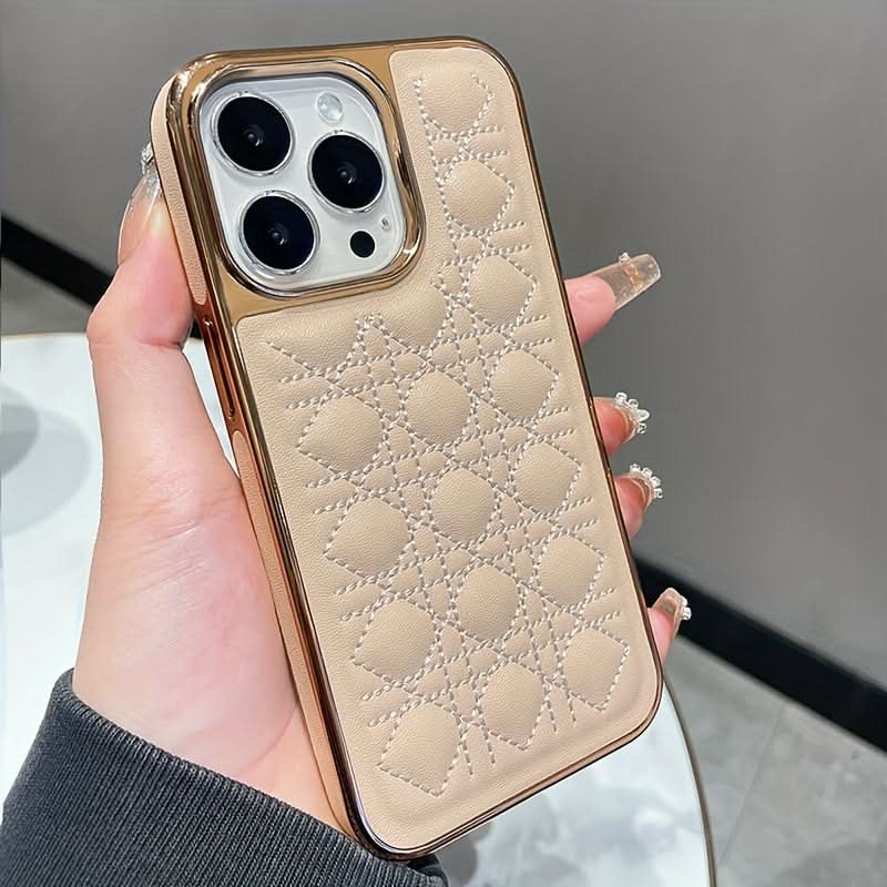 Premium Faux Leather iPhone Case Cover