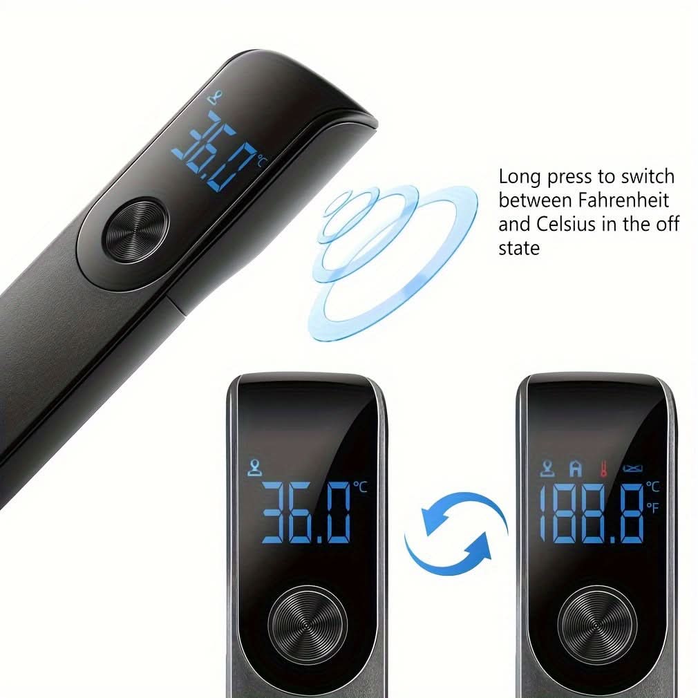Non-Contact Infrared Thermometer with LED Display